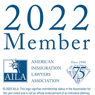 2022 Member | AILA American Immigration Lawyers Association | Since 1946 75